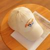 Retro Cute Spotted Dog Embroidered Baseball Cap for Women In Spring and Summer Korean Style Camping Sun Protection Baseball Cap Student
