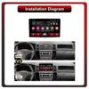 2Din Android Car-Play Car Radio,Toyota Corolla Verso Spacio E120 2001-2007,Multimedia Player Head Unit Stereo GPS Navigation BT WIFI,2+32GB