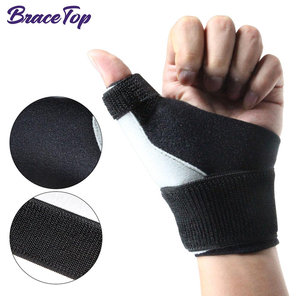 Adjustable Thumb Spica Splint Brace For Trigger Finger Arthritis Cmc Joint Tendonitis Sprains Fits Left Right Hand