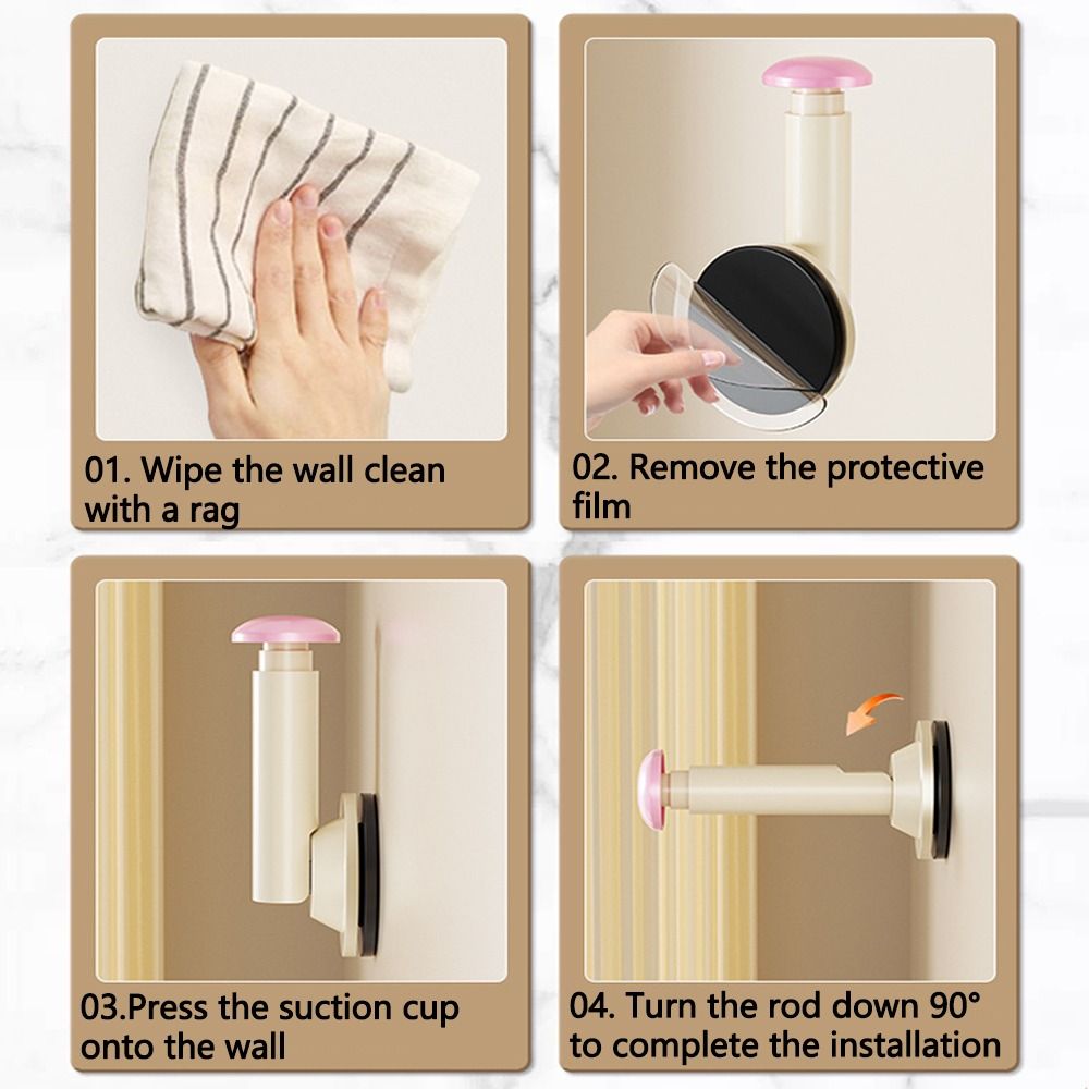 Suction Cup Drying Rack Retractable Suction Cup Telescopic Hanger  Kitchen Supplies