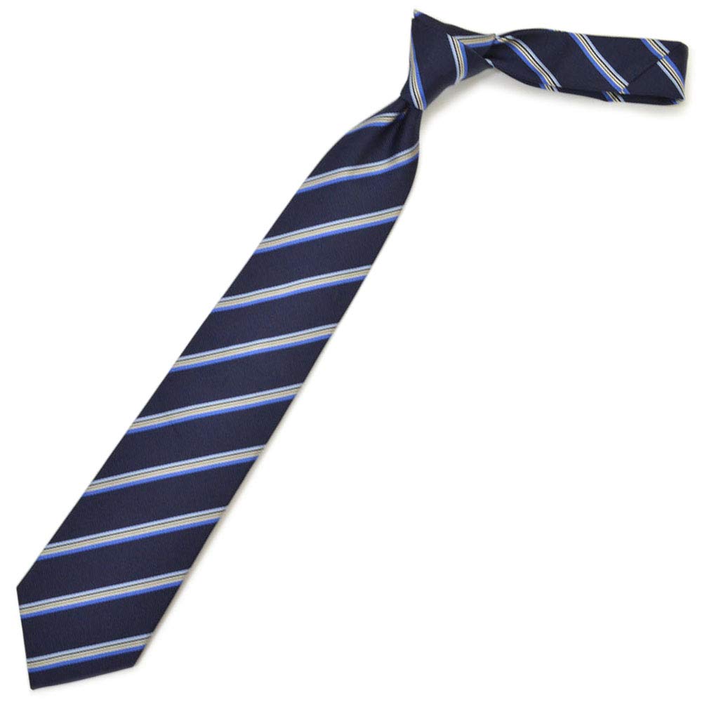 Paul Smith Striped Silk Tie Blade Eps19w019 Navy Men's (8cm Width), ALU19-47,