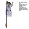 Animated Halloween Witch Decoration Lighted Haunted Sound Activated House
