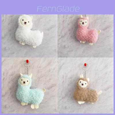 Plush Alpaca Toy With Short Pile Fabric For Kids And Collectors