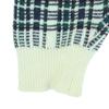 TRADER BAY 90s Old Check Pattern Long sleeve sweater green Men's Used