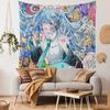 Music Characters MMiku Hanging Bohemian Tapestry Indian Buddha Wall Decoration Witchcraft Bohemian Hippie Cheap Hippie Wall