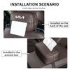 Car Back Seat Tissue Box Auto Seat Back Tissue Storage Bag For KIA Spectra Sedona Cadenza Proceed Sephia Stonic Carens