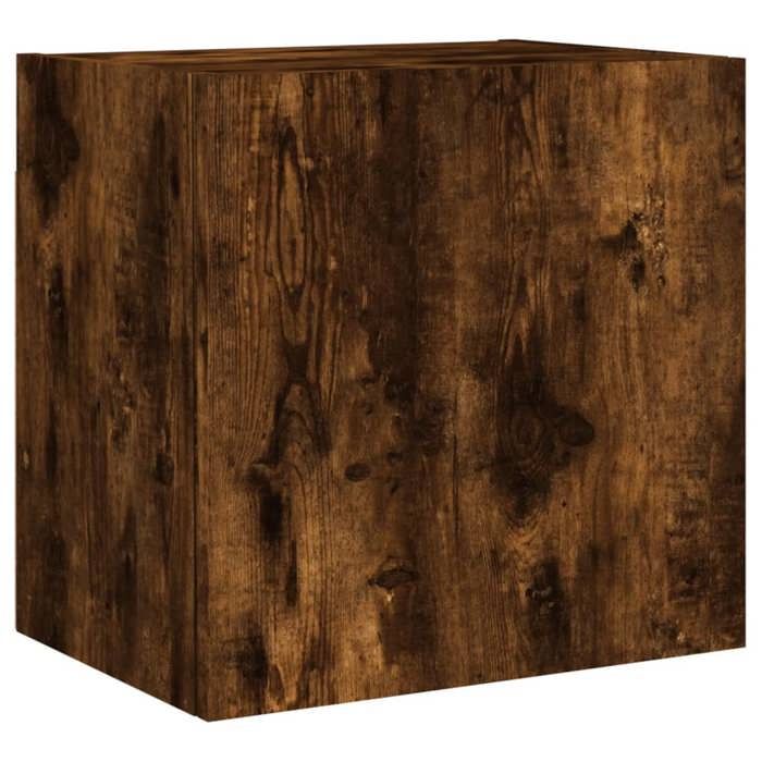 VidaXL Wall-mounted TV Cabinet Smoked Oak 40.5x30x40 Cm Engineered Wood 836904