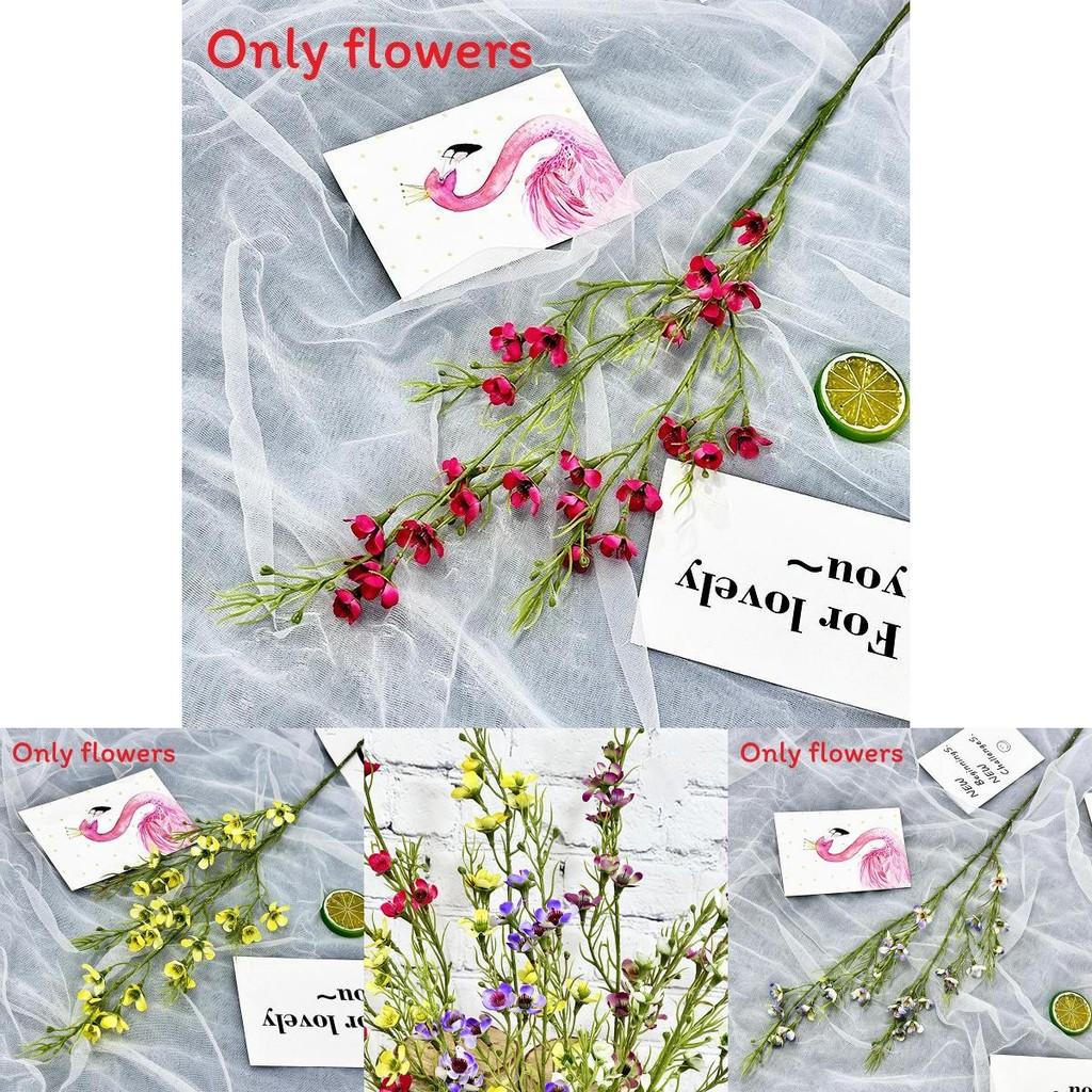 Silk Chimonanthus Praecox Branches Wedding Table Decor Artificial Flowers For Home And Event Styling