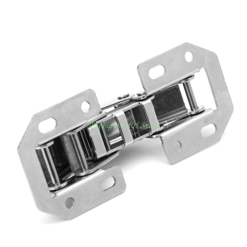 24TE 2Pcs Easy Mount 90 Degree Concealed Kitchen Cabinet Cupboard Sprung Door Hinges