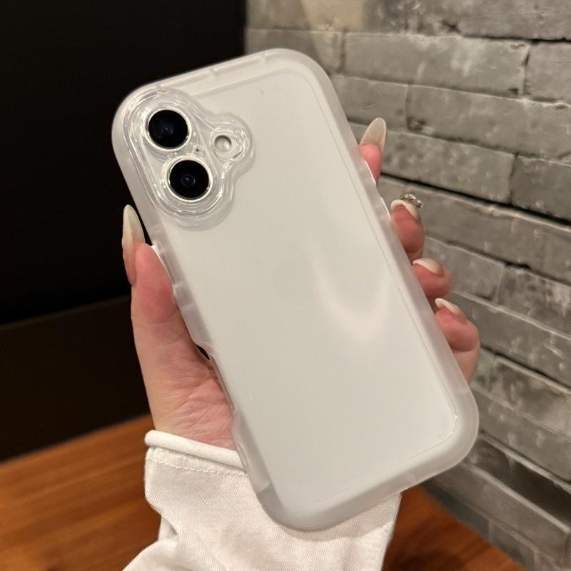 Luxury Transparent Candy Phone Case For iPhone 11 12 13 14 15 16 Pro Max Shockproof Clear Bumper Cases Cover