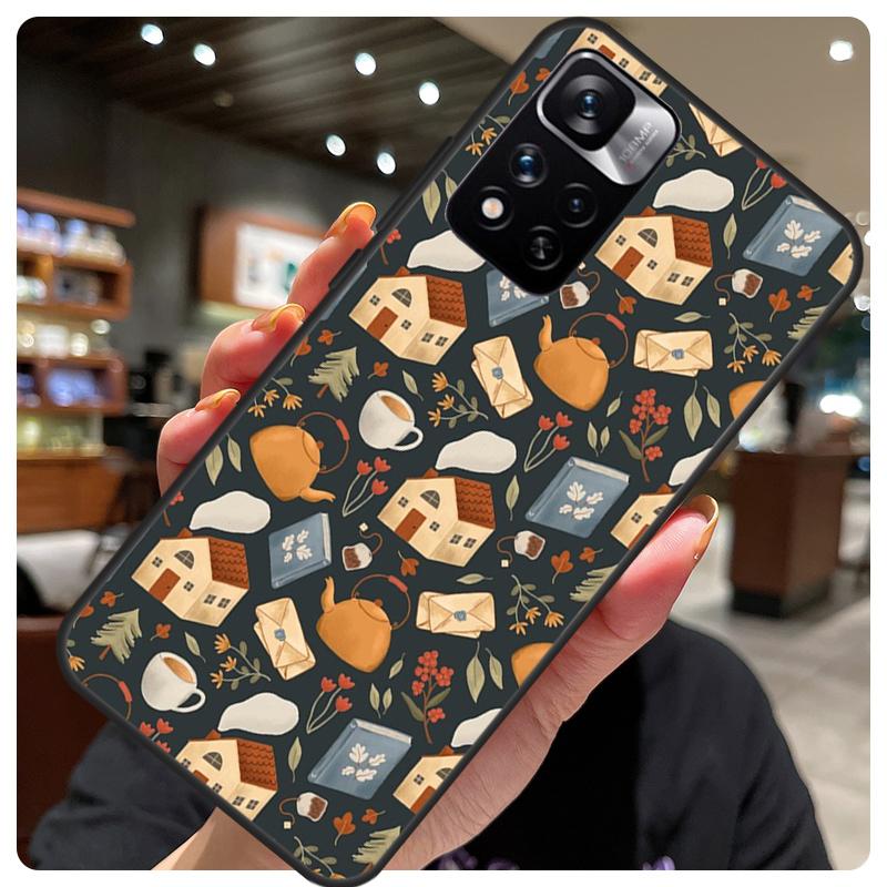 Cozy Autumn Cottage For Redmi 10 9C 10C 12C Cover For Xiaomi Redmi Note 12 Pro 10 9 8 11 Pro 9S 10S 11S 12S Case