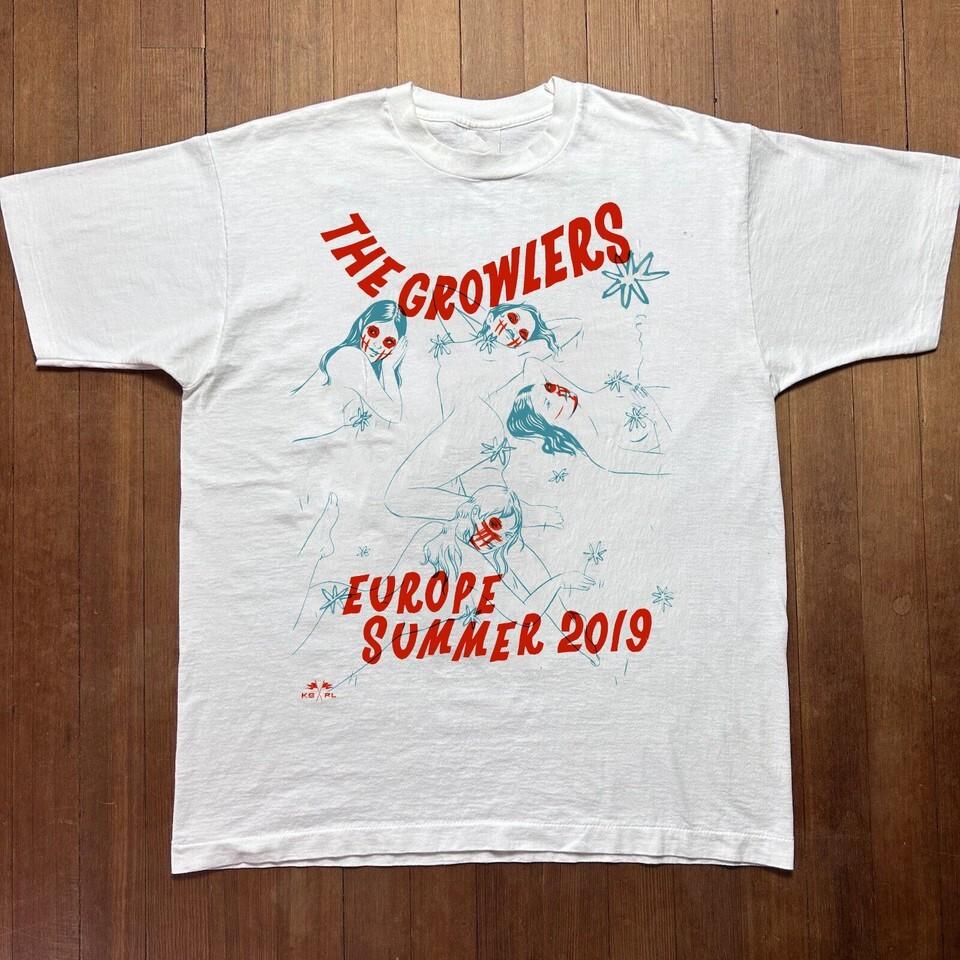 The Growlers Band Summer Tour White T-Shirt Cotton Unisex S