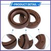Oil Seal Seal Ring Rotary Shaft Seal FKM Rubber 18X30X7Mm 2 Pcs