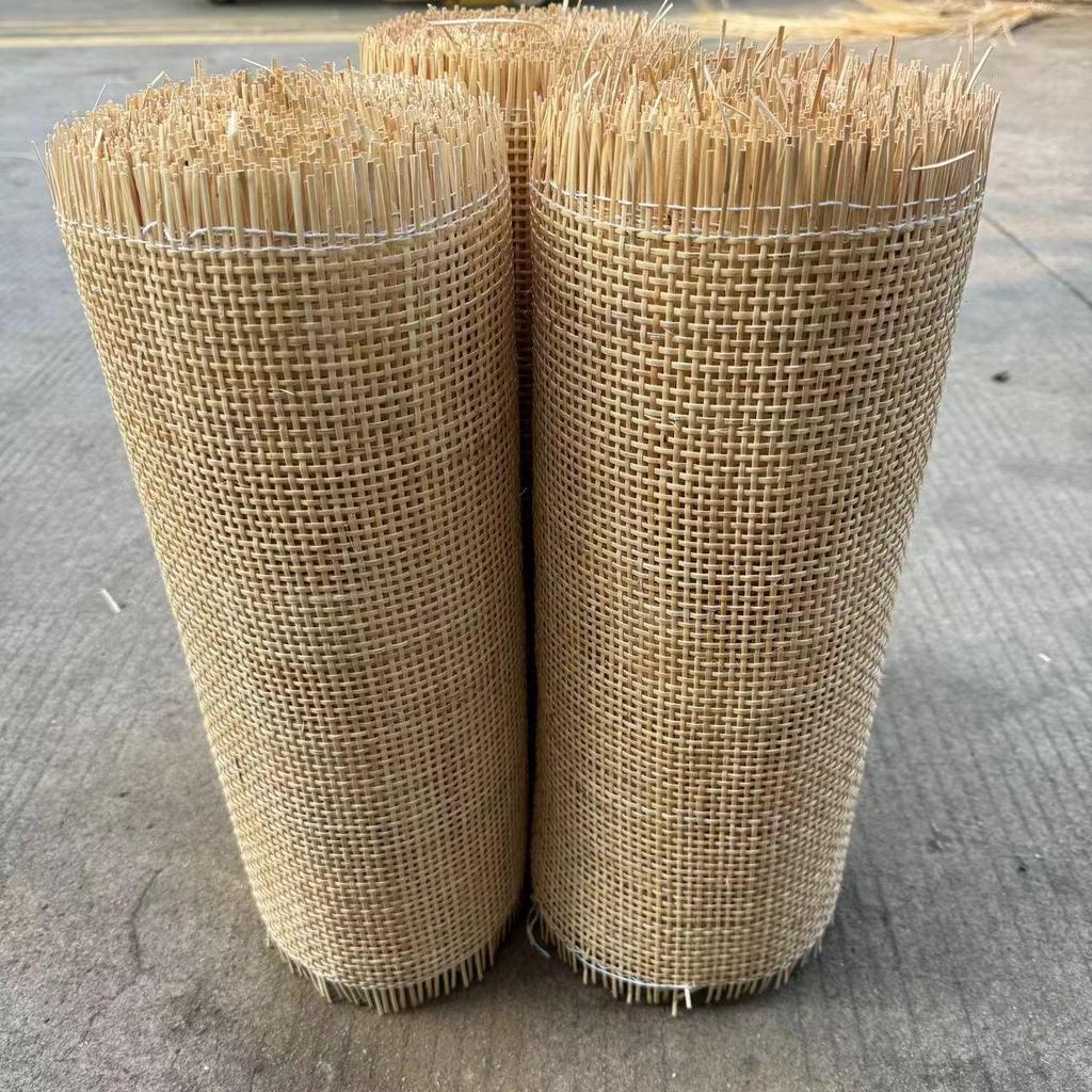 Indonesian Handmade Rattan Woven Square Ceiling Veneer Decoration