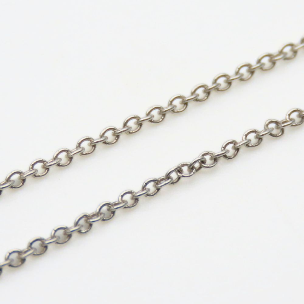 Used TIFFANY&Co. Necklace 1837 Circle Silver925 3.8g Silver Pendant
