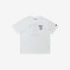 New Balance Kids Exclusive SporTy Logo ShorT Sleeve T shirT  10  whiTe Nk9egb215