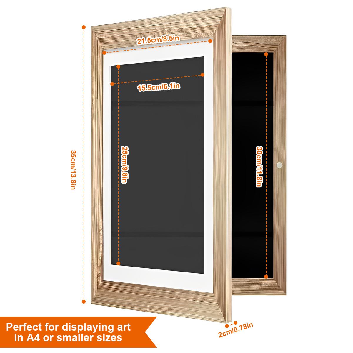 

Детские художественные рамки, магнитные открытые спереди, сменные детские рамки для плакатов, фото-рисунков, картин, дисплеев, домашний декор A4 21X30cm