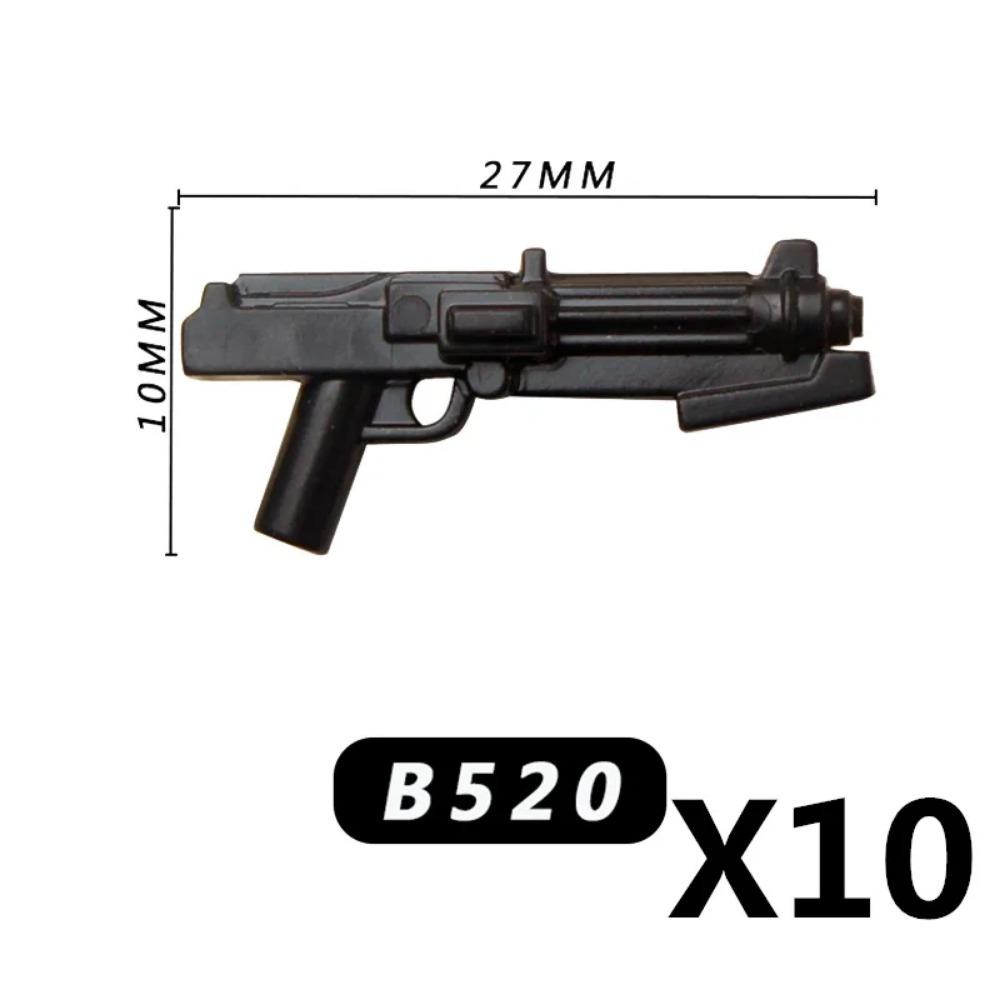 Military Building Blocks MOC Star Movie Characters Solider Figures War Mini Bricks Weapons Accessories Guns Cloak Axe Armor