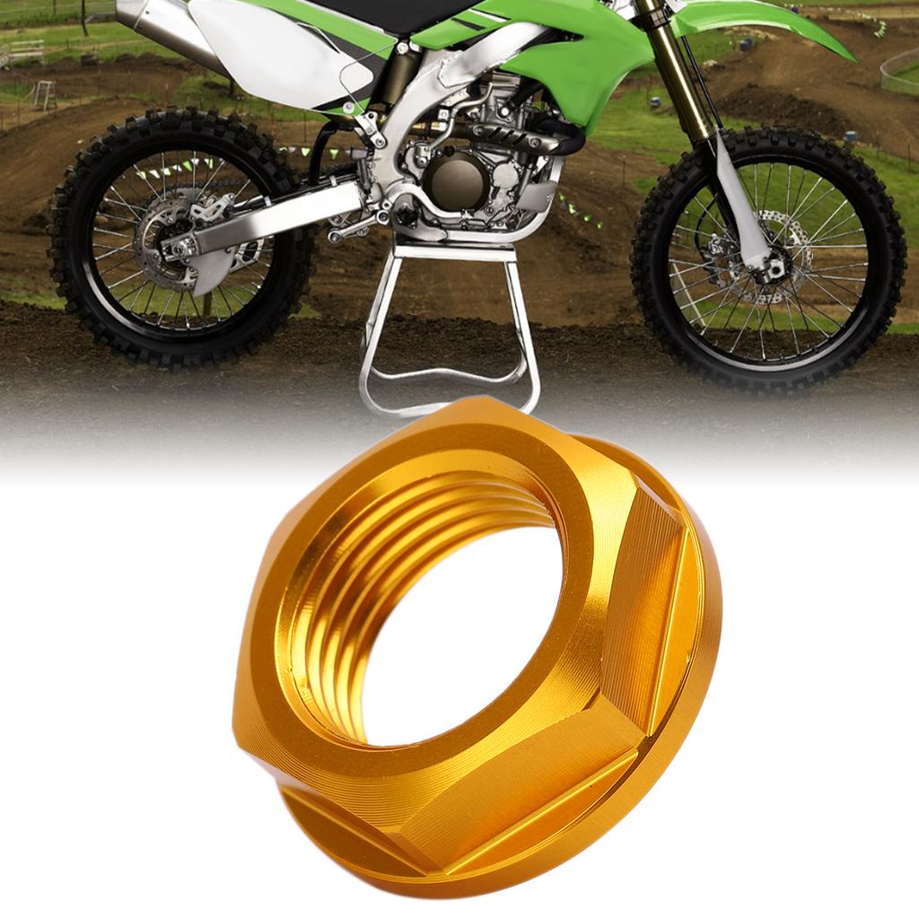 Motorcycle Front Wheel Axle Nut M18x1.5 Aluminum Replacement for KLX450R 0819