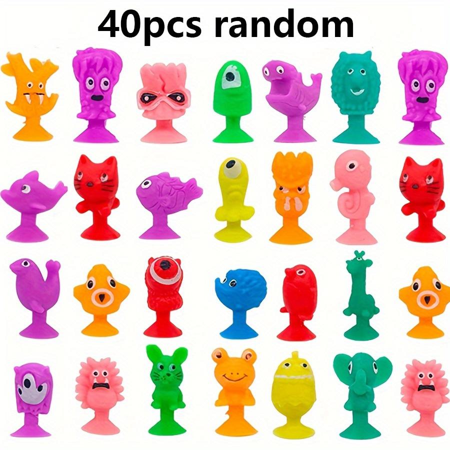 10-50pcs Mini Suction Cup Monster Collectibles Desk Window Decor Novelty Figure Monster Clings for Office Home Birthday Gift JXB