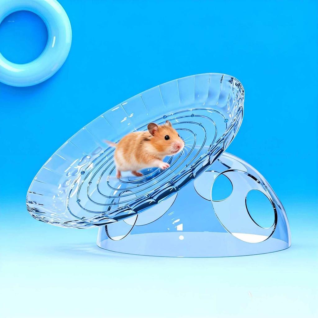 Hamster Exercise Wheel, Pet Supplies, Hamster Educational Toy, Silent Running Wheel, Cage Accessory, Suitable For Gerbils, Small Animals, And Mice