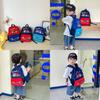 Adorable Cartoon Car Backpack For Boys And Girls Lightweight Oxford Cloth Design For Kindergarten
