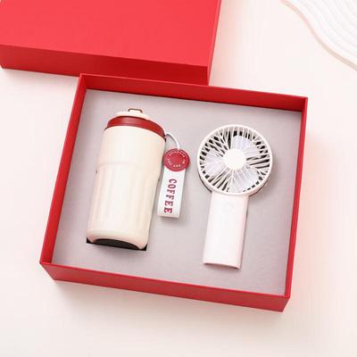 CJ Business Gift Set - Coffee Mug & Mini Fan