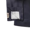 Bants Worsted Wool 3B Single Blazer - Navy