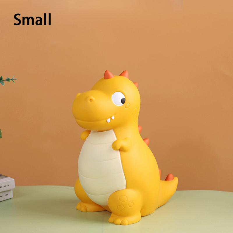 Dinosaur Piggy Bank Cute Cartoon Anti-fall Large Capacity Shatterproof Money Coin Bank Gifts For