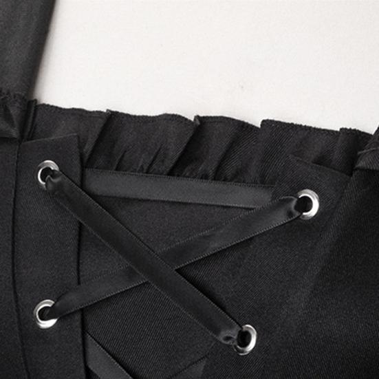 Dámské gotické šaty čarodějnice s kapucí, vintage středověké viktoriánské šaty, halloweenská renesanční cosplay róba na maškarní večírky, hraní rolí