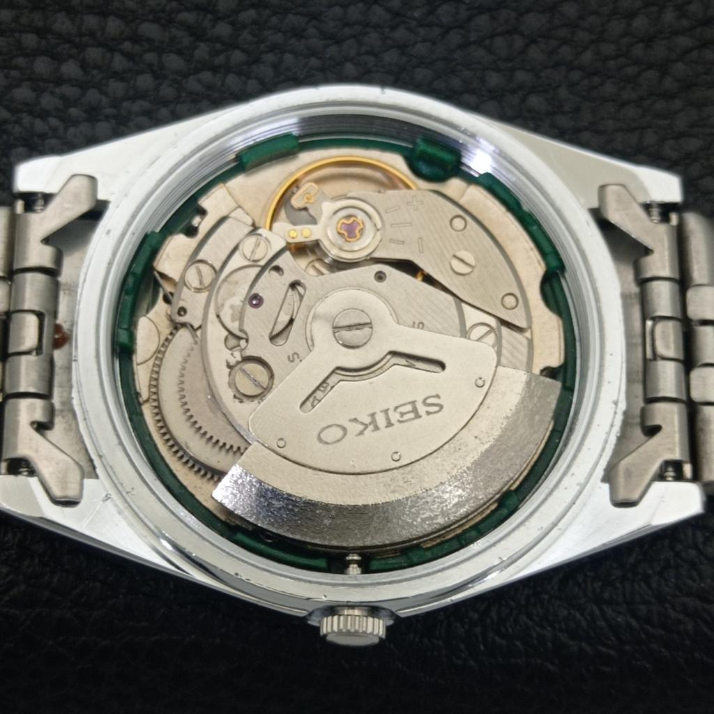 AUTOMATIC VINTAGE REFURBISHED SEIKO 5 JAPAN ROMAN FIGURE MENS WATCH a442098-4