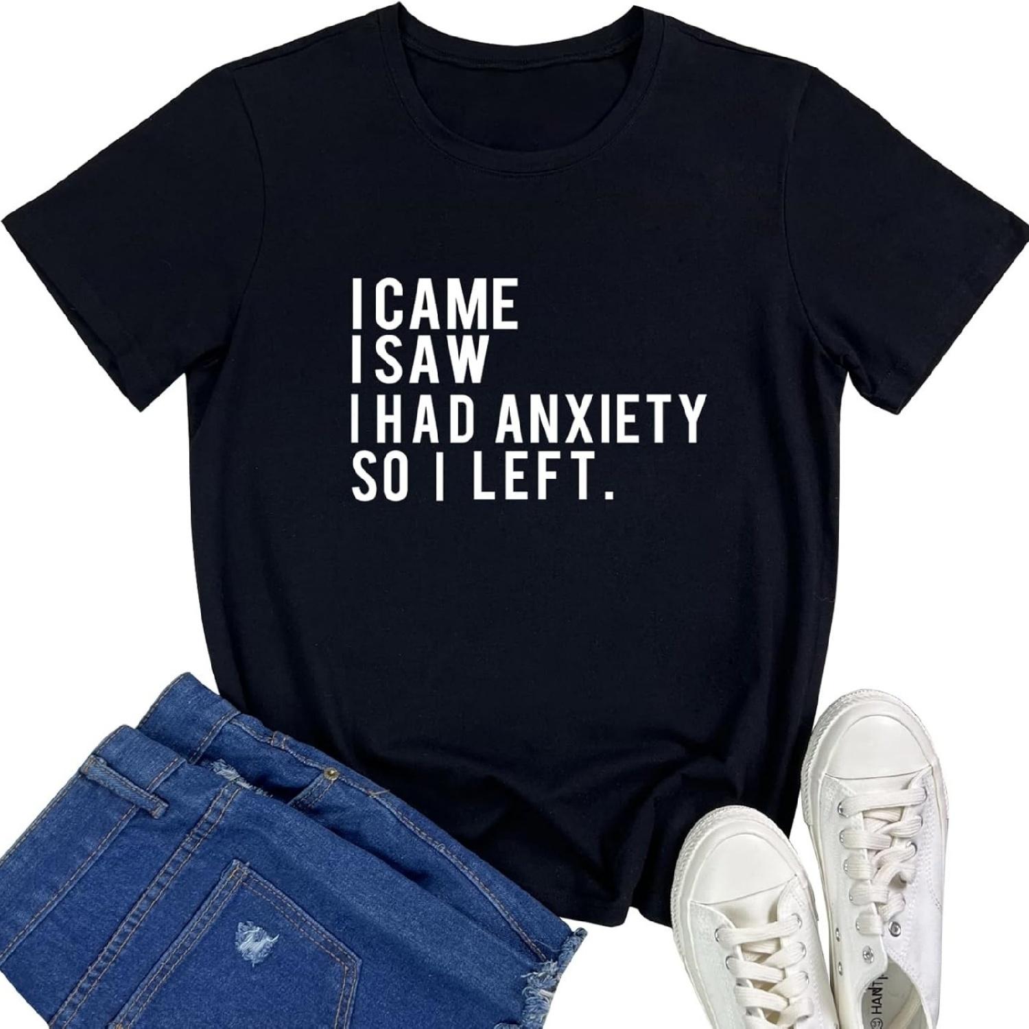 

BLACKMYTH Women Cute Tees I Came Graphic T Shirts XXXXXL різнокольоровий