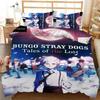 Cartoon Duvet Cover Set Bungo Stray Dogs Tales Of The Lost Bedding Set Comforter Duvet Cover Pillowcase Queen King Home Textiles