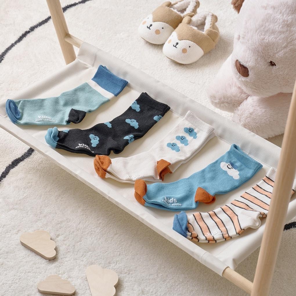 Monday To Friday Socks 5P Set 4-7Y Cloud_CZ8125063