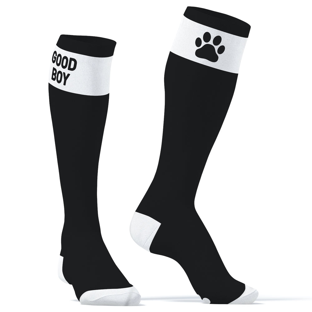 High Socks Big Good Boy Black - Kinky Puppy Socks - Socks