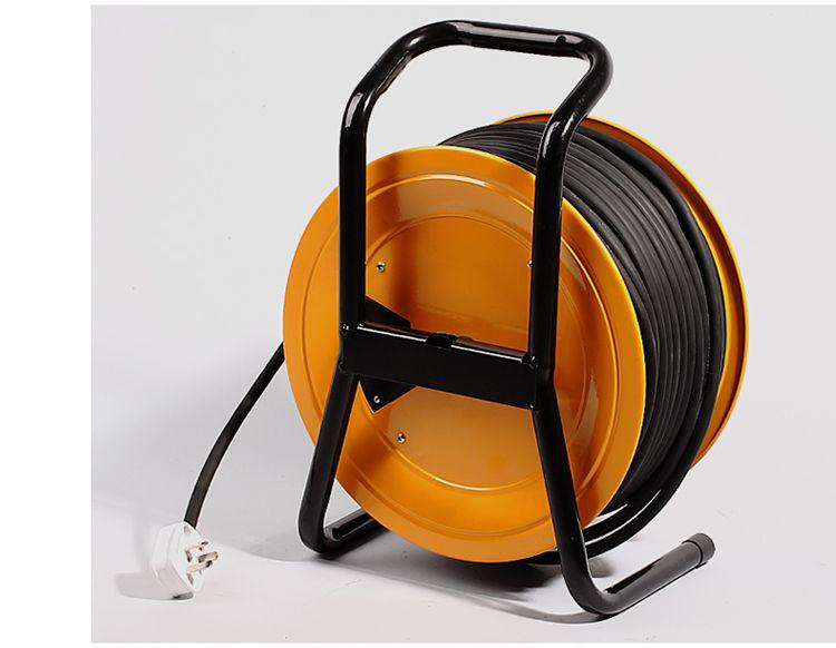 220V Wild Leopard Cable Reel Extension Cord, Empty Winding Reel, Available in 1.5/2.5/30/50/100 Meters