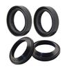 35x48x11mm Front Fork Oil Seal Dust Cover Cap Kit Fit for Honda CB650 CB750 XR250 Yamaha Suzuki