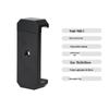 Aluminum Alloy Selfie Stick Tripod: Vertical/Horizontal Shooting, Metal Phone Clip, Cold/Hot Shoe Mount for Vlog & Live Broadcast