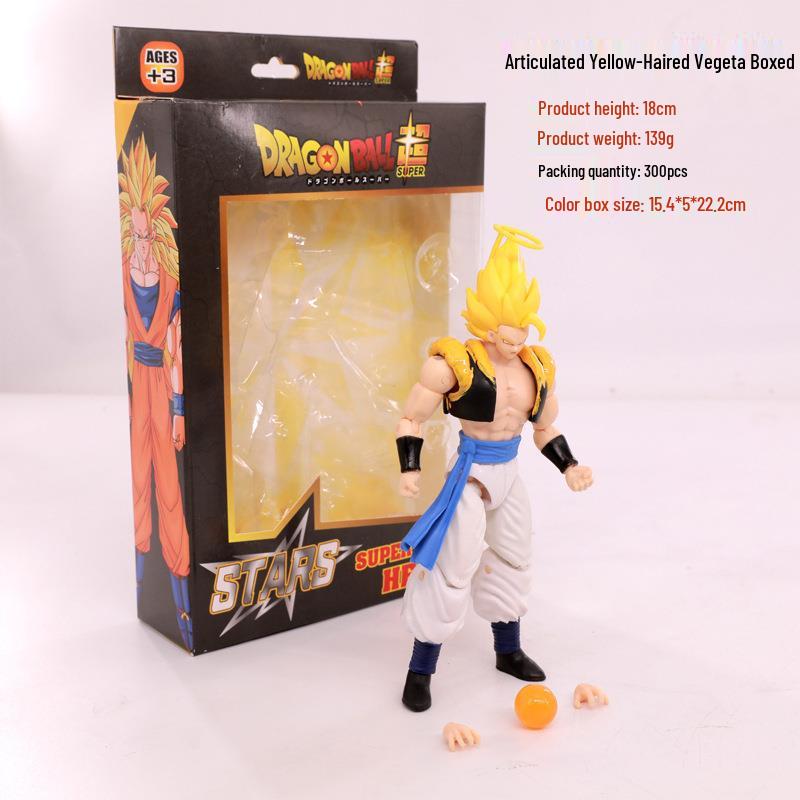 

Фигурка Гоку Супер Сайяна Розе из Dragon Ball с жёлтыми волосами
