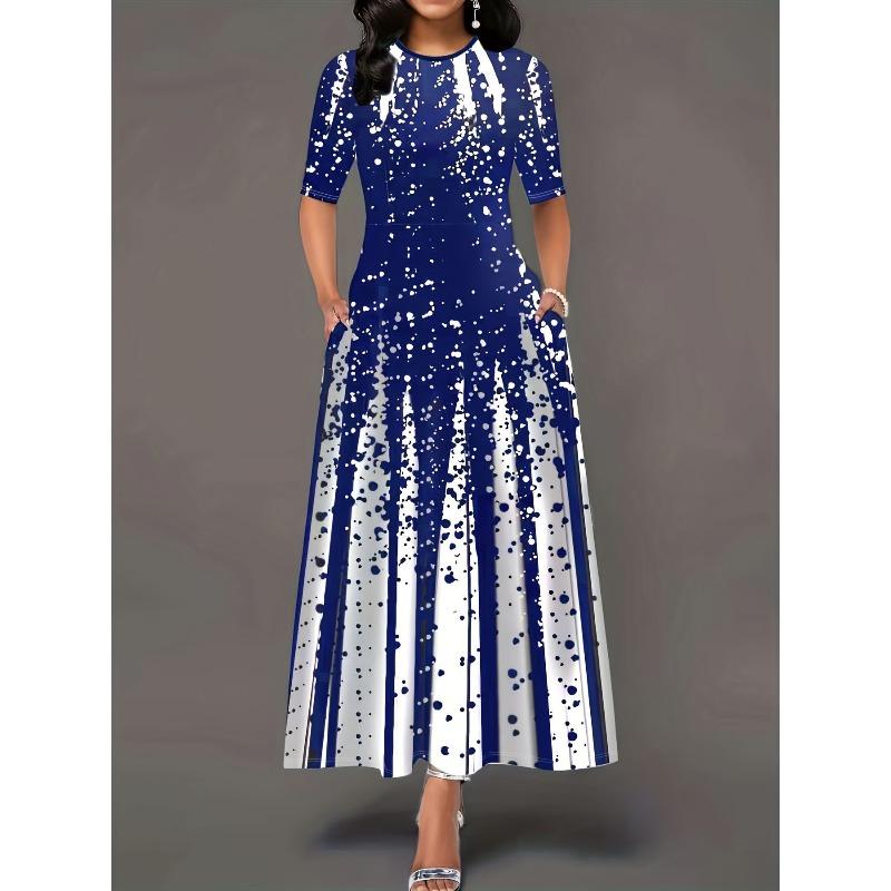 JPNTKY Fashion Autumn Winter  Long Sleeve V-Neck Casual Dresses International Design