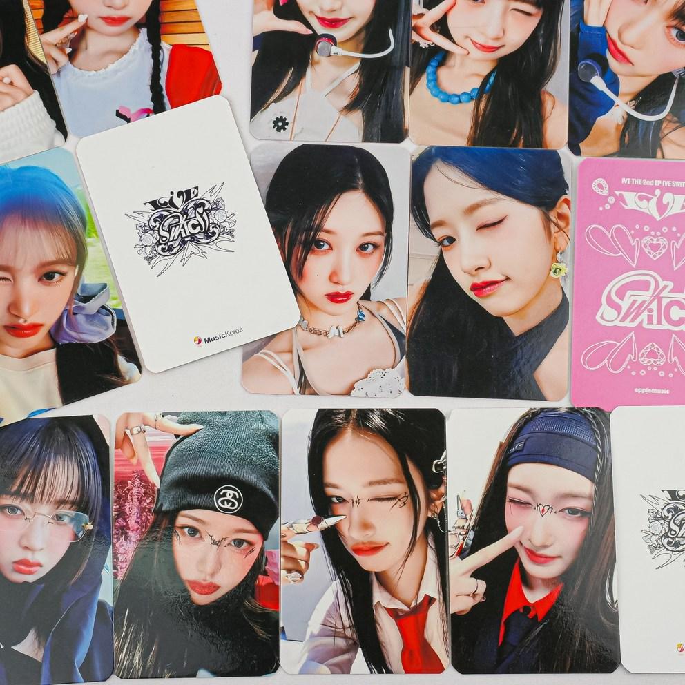 Same-day shipping Ive Photocard 30-sheet Switch Album Photocard Set, 30-sheet B Set, 1 piece