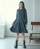3D Knit Seamless Flare Dress Sweater [Lacoste] [Official] EF4161-1005036