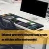 Large Keyboards Mouse Pad Featuring Excels Word Shortcut for Office Software Use and Gaming with Waterproof 400x900x3mm