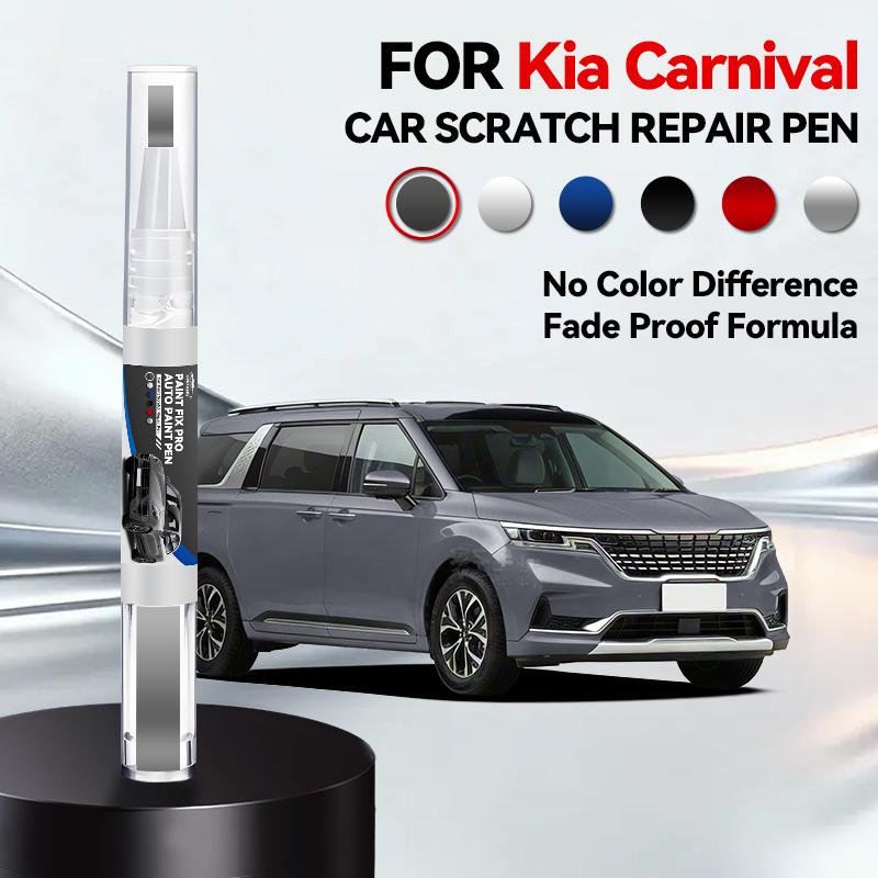 For KIA Carnival 1998-2025 VQ GQ YP KA4 Paint Repair Pen Touch Up Scratch Remover DIY Auto Accessories Black White Silver Red