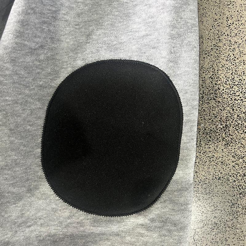 Men's New Color Block Stand Collar Pullover Sweatshirt, Heavyweight Fleece Lined Loose Long Sleeve Top for Spring Autumn Casual Wear