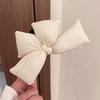 Three-Dimensional Bow Princess Head Women Hairpin Advanced Sense Back Head Hair Disc Grab Clip Shark Clip Hair