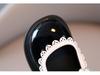 Girls' Black Leather Soft Sole Princess Shoes - Stylish Performance Footwear for Small to Medium Children