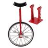 Unicycle Model Simulated Vivid Design Beautiful Exquisite Textured Alloy Mini Single Wheel Bike Ornament Toy