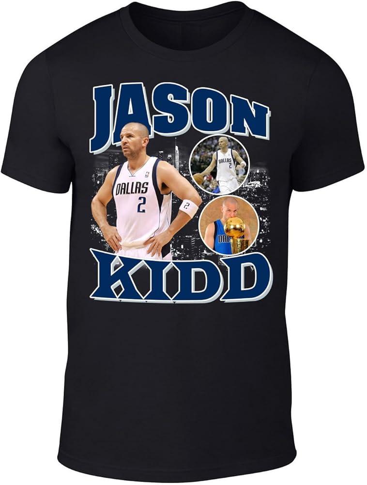 New Jason Kidd Short Sleeve Cotton Shirt Unisex All Sizes Tee VA827 Unisex T-Shirt XL