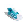 adidas Originals Superstar 360 Comfortable Breathable Low-Top Sneakers Baby Sneakers Blue FV7227
